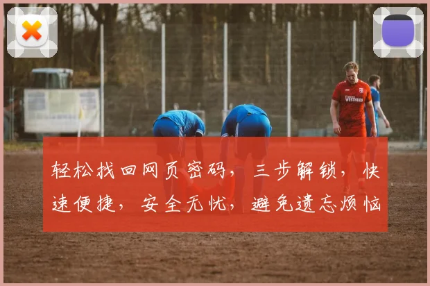 轻松找回网页密码，三步解锁，快速便捷，安全无忧，避免遗忘烦恼，体验高效登录。