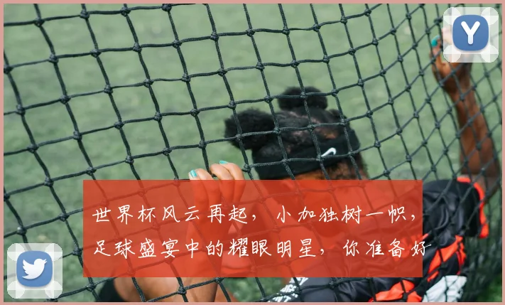 世界杯风云再起，小加独树一帜，足球盛宴中的耀眼明星，你准备好了吗